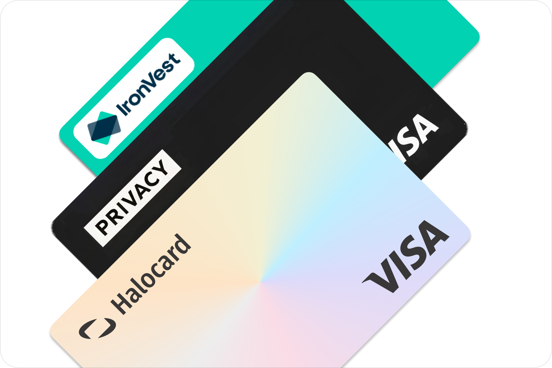 Privacy.com vs IronVest vs Halocard virtual card comparison