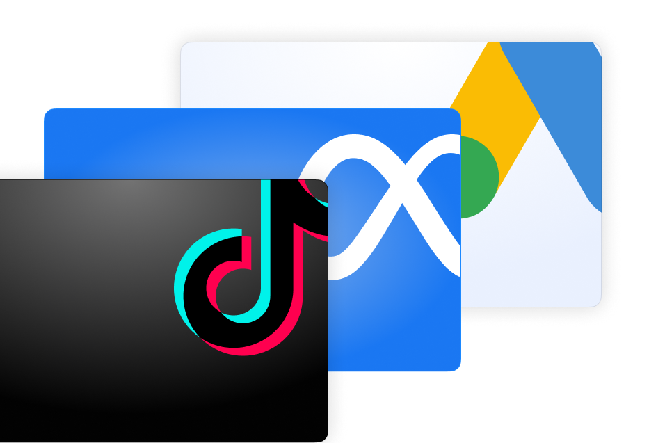 Advertising campaign virtual cards