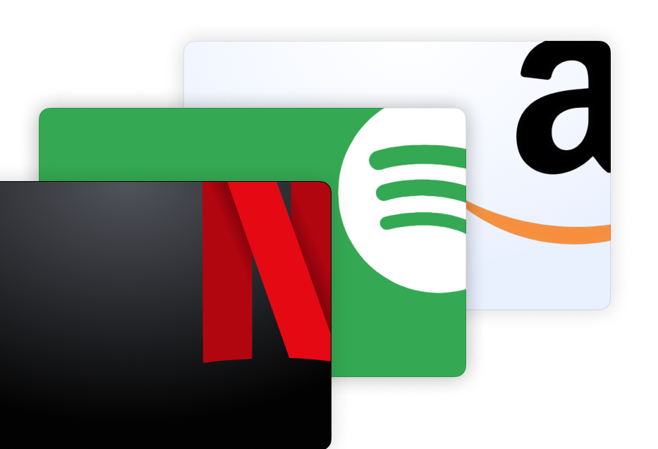 Shopping and subscription virtual cards